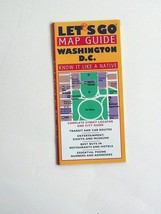 &quot;Let&#39;s Go Map Guide Washington D.C.&quot; First Edition 1996 - £7.18 GBP