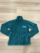 Patagonia Women&#39;s Re-Tool Snap-T Pullover Teal Green Size M - $49.49