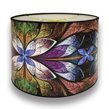 Royal Designs, Inc. Trendy Decorative Handmade Drum Shade, Made in USA, 10in, HB - £52.45 GBP+