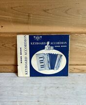 Vintage 1955 Mini Keyboard Accordion Song Book - $19.99