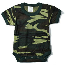 12-18 Months Baby Infant WOODLAND CAMO ONE PIECE Camoflauge Hunting Roth... - £9.43 GBP