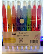 Mr. Pen No Bleed Gel Highlighter, Bible Highlighters, Bible Safem pack of 8 - $242.33 MXN