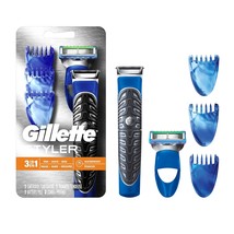 Gillette Beard Trimmer, 1 Proglide Razor Blade Refill, 1 Battery, 3, Waterproof. - £31.66 GBP