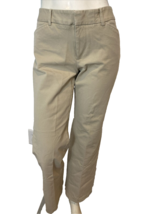 Eddie Bauer Women&#39;s Mercer Fit Khaki Pants Size 6 Tan - $176.69 MXN
