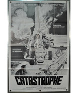 Catastrophe Original One Sheet Movie Poster 1977 27 x 41 B&amp;W - $228.65 MXN