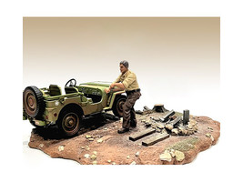 &quot;4X4 Mechanic&quot; Figure 3 for 1/18 Scale Models by American Diorama - £15.85 GBP