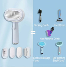 Pet Grooming Simplified: Self-Cleaning Slicker Brush - £16.32 GBP
