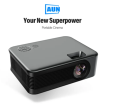AUN Mini A30C Pro Smart Projector  - £136.54 GBP
