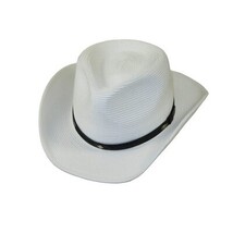Men's Nashville Bruno Capelo Braided Straw Hat Curled Brim NA341 White image 4