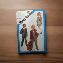 Simplicity Pattern 6611 Childs Pants, Shorts, Unlined Jacket Size 3 Vtg ... - $183.56 MXN