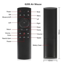 G20S 2.4G Wireless remote control Fly Air Mouse with Microphone gyroscop... - £10.79 GBP