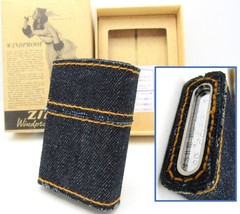 Denim Jeans Wrapped Zippo 2005 Mib Rare - £98.98 GBP