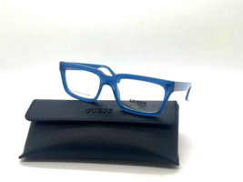 New Authentic Guess GU8253 092 Crystalblue 53-19-145MM Eyeglasses Frame - £27.28 GBP