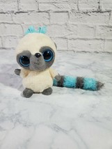 Yoohoo &amp; Friends Plush Lemur White Gray Blue 6 Inch Kids Christmas Gift Toy - £13.34 GBP