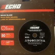 Genuine Echo 8&quot; 80-tooth, 25mm Arbor, Brush Blade, 69500121432 - £27.66 GBP
