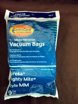 Envirocare Tech Micro Filtration Vacuum Bags Eureka Mighty Mite Style Mm 9 Pk - £11.27 GBP