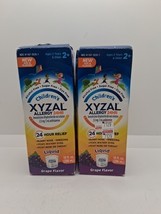 2pk Xyzal Children’s Allergy 24hr Liquid 10 Oz Grape Flavor 04-06/2025 - €11,99 EUR