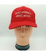 Donald Trump MAGA Make America Great Again Embrd. Strapback Adjustable H... - £9.57 GBP