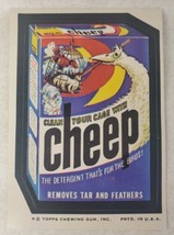 1974 Topps Wacky Packages Cheep Detergent Sticker Card Tan Back Series 8 - £11.68 GBP