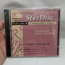 SEALED Karaoke Star Disc Volume 9 Country Hits Today CD + G - €14,01 EUR