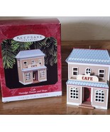 1997 Hallmark Keepsake Ornament Cafe Nostalgic Houses and Shops With Box - $12.47 CAD
