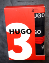 Hugo Boss Men&#39;s 3-Pack Multicolor Stretch Cotton Underwear Trunk Boxer S... - $27.48