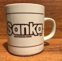 Vintage Sanka Decaffeinated Coffee Mug - 1980&#39;s - £9.59 GBP