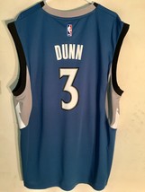 Adidas NBA Jersey Minnesota Timberwolves Kris Dunn Blue sz M - £13.22 GBP