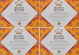 (4 Pack) Nubian Heritage - Mango Soaps /  5oz Shea Butter Bar - $18.71
