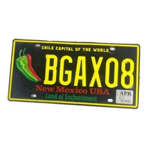 Vintage New Mexico USA - Chile Capital of the World US License Plate Tag... - £17.17 GBP