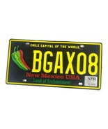 Vintage New Mexico USA - Chile Capital of the World US License Plate Tag... - £10.44 GBP