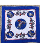 USA Made RODEO COWBOY WESTERN Hat Blue Bandana Face Mask Neck Head Wrap ... - €5,42 EUR