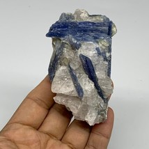 172.3g,3.3&quot;x1.9&quot;x1.3&quot;,Blue Kyanite Quartz  Mineral Specimen @Brazil, B32885 - £27.09 GBP