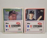 Vintage Topps MLB Legends School 12 Dual Pocket Folders Baseball 1988/1989 - £18.12 GBP
