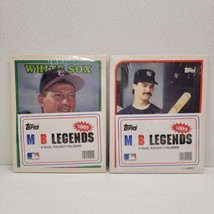 Vintage Topps MLB Legends School 12 Dual Pocket Folders Baseball 1988/1989 - £18.19 GBP