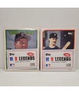 Vintage Topps MLB Legends School 12 Dual Pocket Folders Baseball 1988/1989 - £17.91 GBP