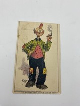 Antique 1906 Comedy Postcard If Mother Could See Me Now Hobo Unposted  - $9.95