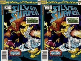 Silver Surfer #87 Newsstand Covers (1987-1998) Marvel Comics - 2 Comics - £11.77 GBP