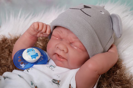 Baby boy doll precious Crying Preemie Life Like Reborn washable alive full body - £112.59 GBP