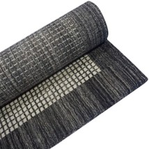 4ft x 6Ft Charcoal Color Rug | Hand-Made 100% Wool Area| Rugs for Living Room - £259.31 GBP