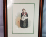 Mrs. Bardell from the Pickwick Papers Charles Dickens Framed Print KYD 1... - $33.61