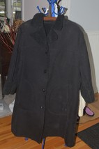 Shearling-Inspired Lightweight, Ladies Coat, Size L - $25.00