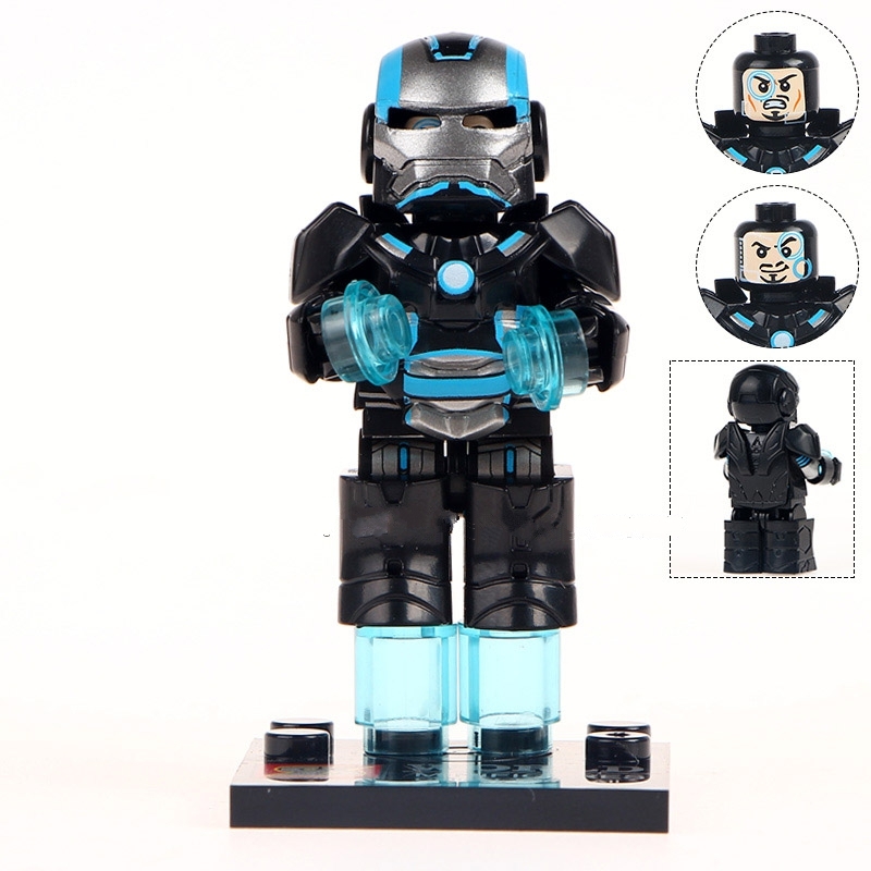 Armored Iron Man Suit War Lego Minifigure Toys  - $2.40