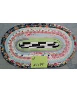 Handcrafted Jelly Roll Table Mat/Rug - $20.00