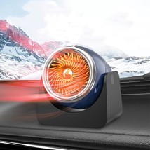 Car Heating Fan 12v Fast Heat Inside The Car Multi-function Fog And Frost Remova - £29.36 GBP