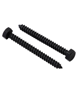 5/16&quot; x 3&quot; Lag Screws 30PCS Stainless Steel Black Hex Head Wood Bolts He... - $47.38