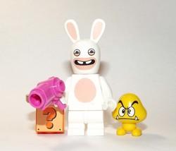 PAPBRIKS Rabbit Deluxe The Super Mario Bros. Movie Custom Minifigure! - £5.75 GBP