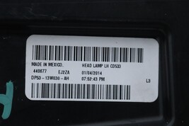 2013-16 Lincoln MKZ Dynamic LED Headlight Head Light Lamp Driver Left LH image 11