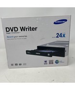 Samsung SH-224 S-ATA 24X Internal DVD Writer Drive - Open Box Never Used - $734.48 MXN