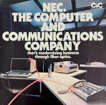 NEC Nippon Computers 1980 Advertisement Communication Electronics Vtg #2 DWEE26 - £23.50 GBP
